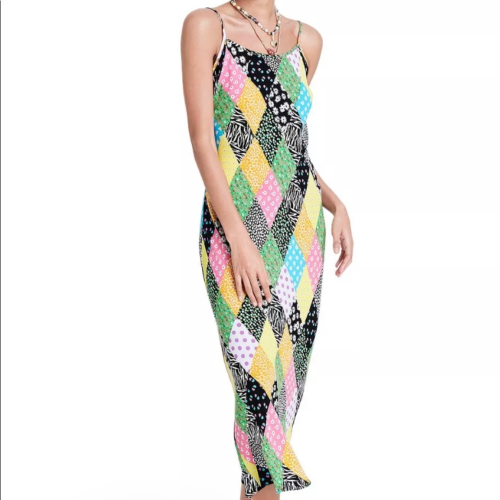 Target Rixo Patchwork Midi Dress